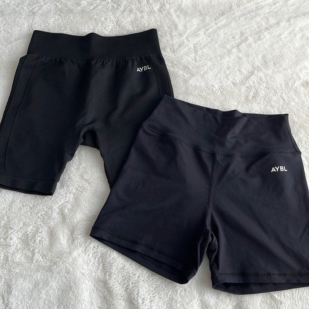 AYBL Seamless Biker Short + Core Shorts